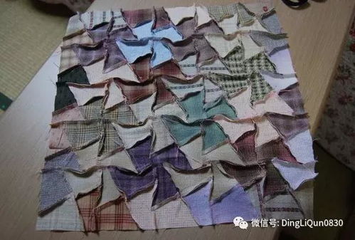 拼布教程 帶風車圖案的包包制作流程圖